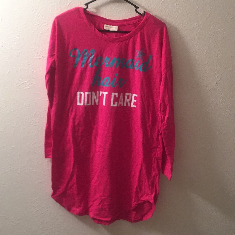 Pink nightgown